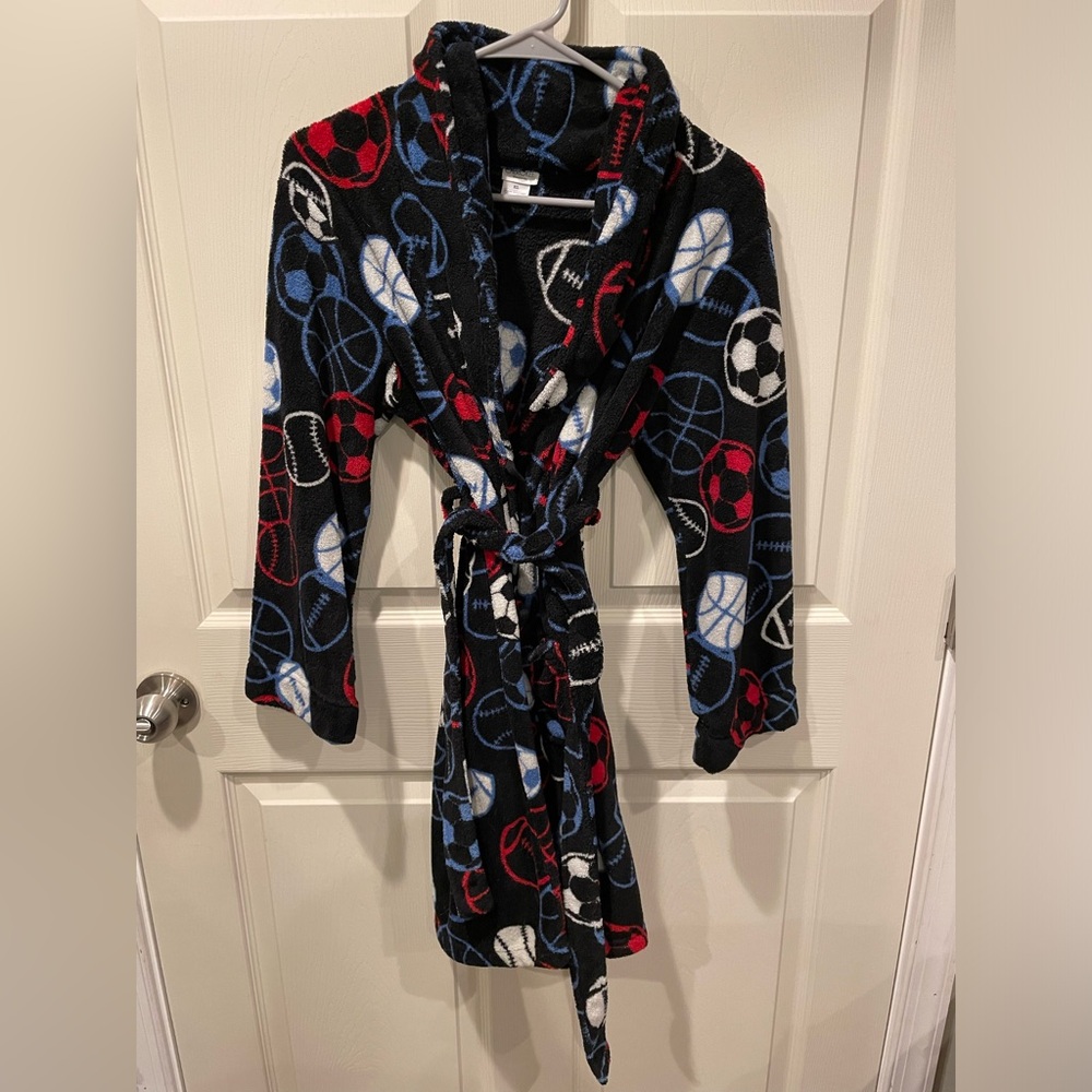 Cherokee fleece robe sports design size 12